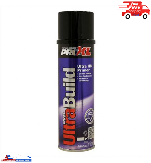 PROXL PRO ULTRA BUILD HIGH BUILD PRIMER AEROSOL 500ML COLOUR PRO XL (Black, White ,Grey)